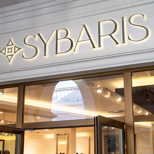 Sybaris mock up shop